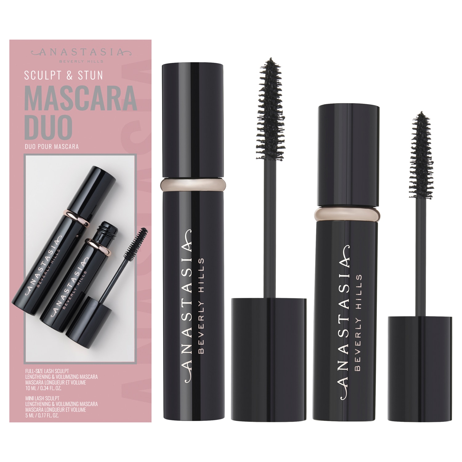SCULPT & STUN MASCARA DUO (SET DE MÁSCARA PARA PESTAÑAS)